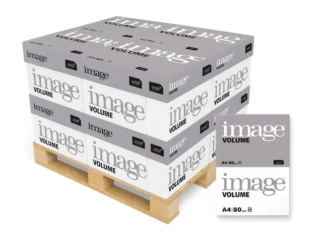 Kopieerpapier Image Volume A4 80 Gram Wit Halve Pallet