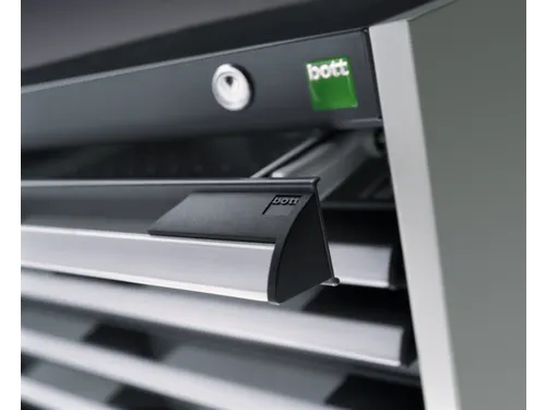 ladekast HxBxD 900x525x650mm 5laden romp RAL7035 front RAL3004