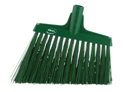 Hygiene 2914-2 Hoekbezem Groen harde lange schuine vezels 290m