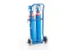 diable pour bouteilles,force 100kg,2x10l bouteille,a. chaîne,RAL5010