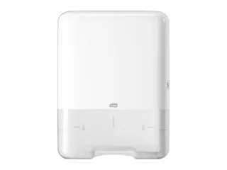 Tork 553000 H3 C-vouw en Z-vouw Handdoek Dispenser Elevation Wit - 2