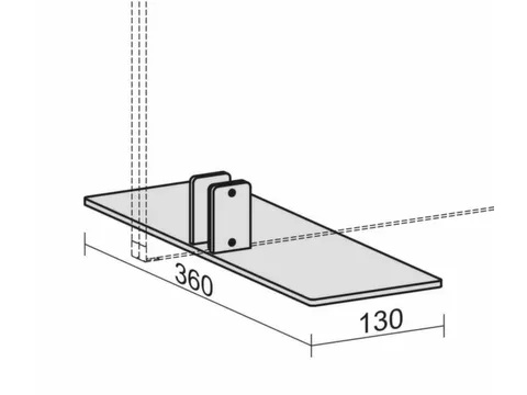 Staande Voet Voor Scheidingswanden