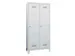 locker,HxBxD 1850x800x500mm,2vak,vak B 400mm,RAL7035,front RAL5010