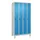 locker,HxBxD 1950x1000x500mm,4vak,vak B 250mm,draaigrendel,voeten
