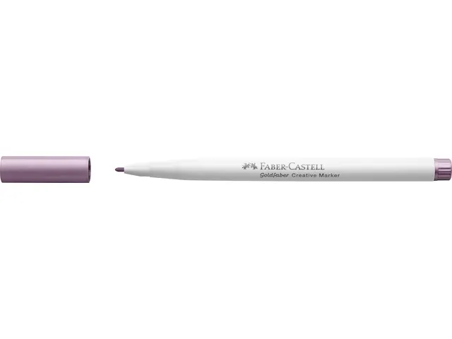 Marker creatief metallic Faber-Castell Goldfaber 1.5 berry nice (kleur
