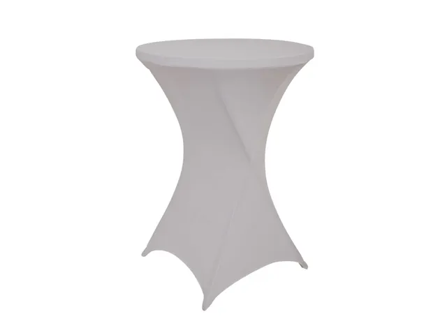 Housse de table haute BRASQ 80cm gris