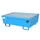 Opvangbak 2x 200l Opvangvol. 225l Blauw 415x 1200x 800mm Rooster
