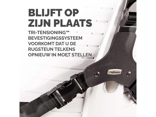 Support dorsal Fellowes Pro Ultime noir