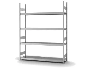 breedvakstelling,grondveld,HxBxD 2500x2070x435mm,vakl. 350kg - 2