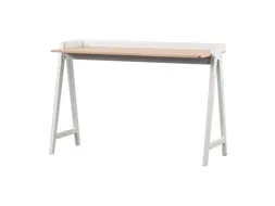Domestico Thuiswerk Bureau 120x60cm Wit Eiken
