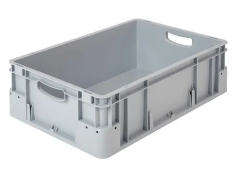 Stapelkrat Pp Hxlxb 180X600X400Mm 30L Grijs