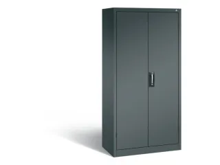 acculaadkast 1950x930x500mm 5stekkerdozen 230V cil.-slot front RAL7016 - 1