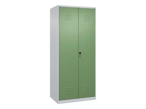 PBM-locker,HxBxD 1850x800x500mm,2vak,vak B 400mm,draaigrendel