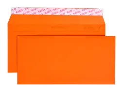 envelop Office Color FSC C5/6 100 gram oranje 25 stuks