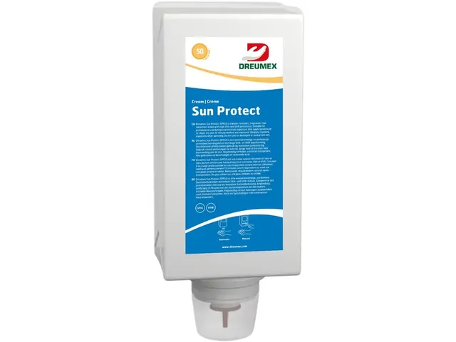 Zonnebrandcreme Dreumex Sun Protect startpakket met dispenser wit
