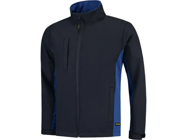Tricorp 402002 TJ2000 Bicolor softshell, marineblauw, maat M, per stuk