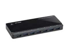 7-poorts USB 3.0 Hub with 2 power charger