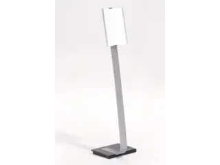 Vloerstandaard Durable Info Sign Stand A4 Aluminium - 4