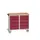 montagetafel 980x1050x600mm multiplexblad 10 laden duwbeugel RAL3004