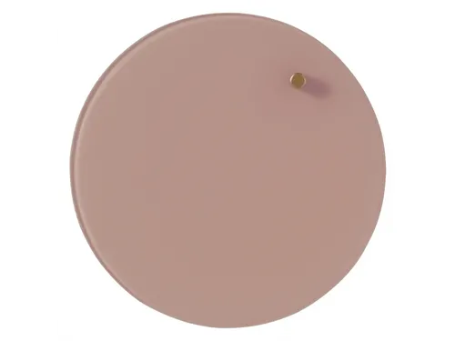 Glasmagneetbord Naga rond 25cm roze