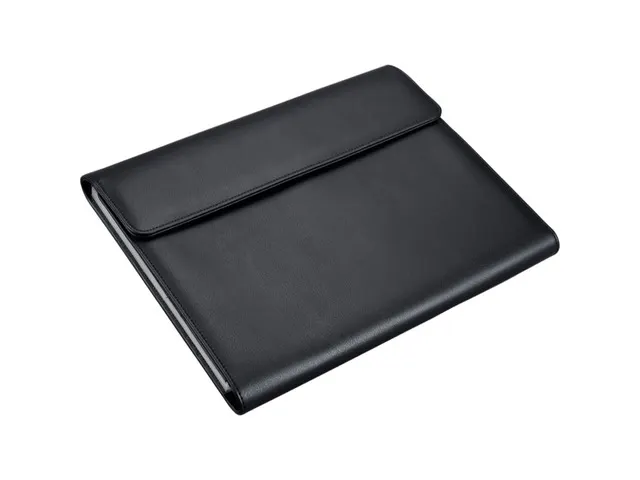 Sorteermap Alassio Vado A4 12 vaks zwart imitatie leer