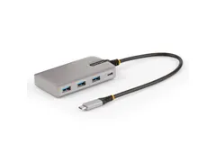 4-Port USB-C Hub with USB-C Video Output