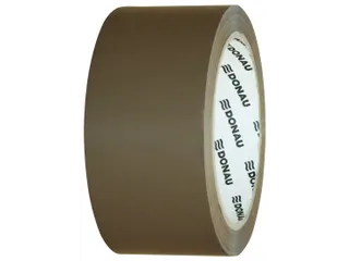 Donau Solvent verpakkingstape PP 48mmx60m 42 micron bruin - 1