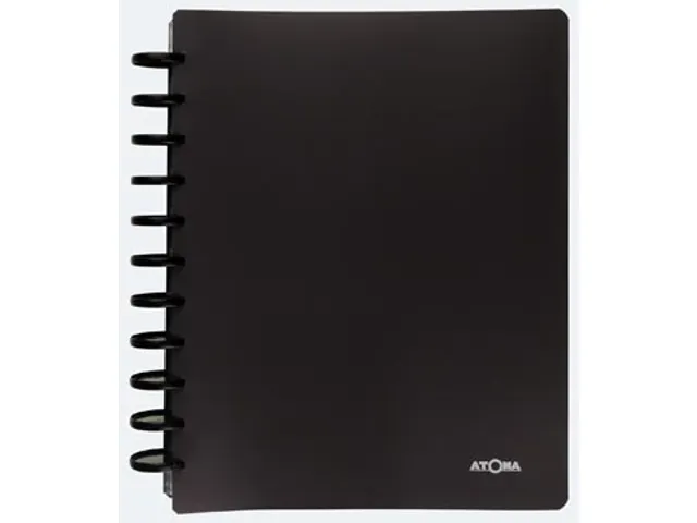 protège-documents, pour ft A4, en PP, avec 100 pochettes, couleurs as
