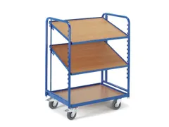 etagewagen,draagverm. 200kg,3etage(s),laadvl. LxB 1240x620mm,MDFetage