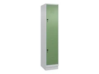 dubbeldekse locker,HxBxD 1950x400x500mm,1x2vak.,vak B 400mm - 1