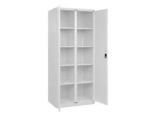 wasgoedverdeelkast,HxBxD 1850x800x500mm,vak B 400mm,draaigrendel - 2