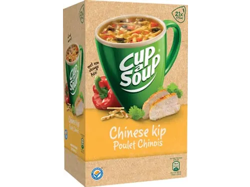 Cup-a-Soup Chinese Kip 175 ml Doos à 21 Stuks