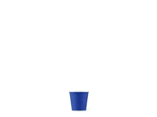 Beker porselein Les Artistes Paris 80ml met siliconen grip Blauw - 1