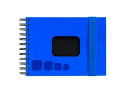 Album spiraal 23x16c m OFFISSIMO blauw