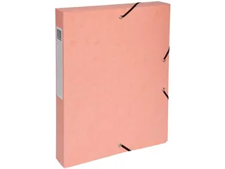 Aquarel elastobox uit glanskarton A4+ 4 cm assorti - 6