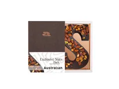 Chocoladeletter Australian noten puur S