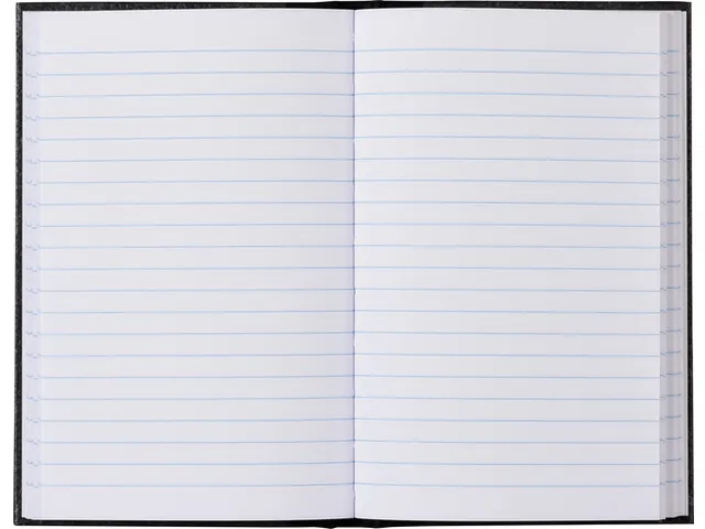 Notitieboek Octavo 103X165Mm 192Blz Gelinieerd Grijs Gewolkt