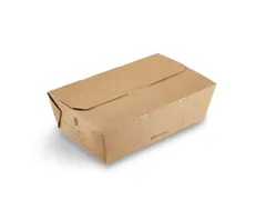 Fonkels Go Mealbox 2000ml 23x14x7.4 cm karton bruin 80 stuks