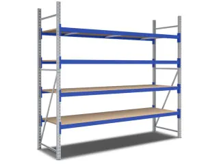 breedvakstelling,grondveld,HxBxD 2500x2820x800mm,vakl. 500kg - 2