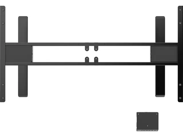 Elektrisch Verstelbaar Zit-Sta Bureau Frame Economy Zwart 180Cm