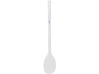Hygiene 7007-5 roerspatel, wit PA, steel 89cm, blad 16x27cm - 1