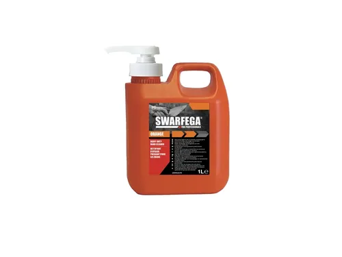 Handreiniger SCJ Swarfega Orange 1 liter met pomp