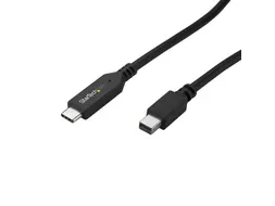 1.8 M Usb-c Naar Mini Displayport-kabel 4k 60hz Zwart