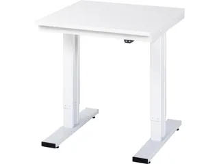 Werkbank elektrisch hoogte verstelbaar 720-1120x750x800mm wit RAL7035 - 2