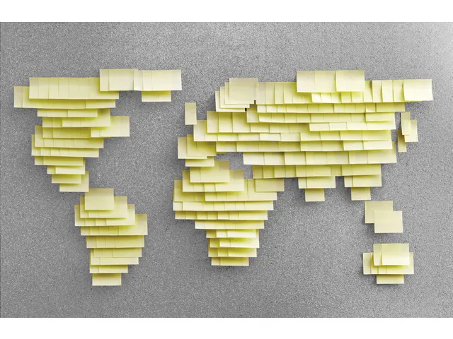 Bloc-mémos Power notes 50x40mm jaune 3 blocs de 100 feuillets