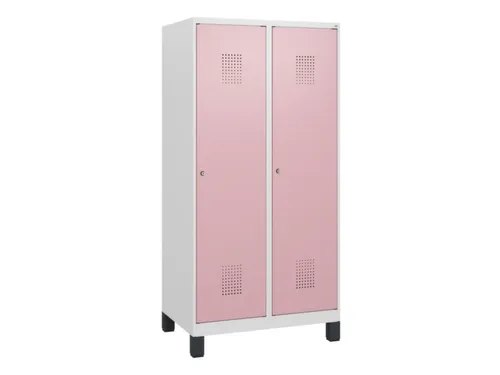 schoollocker,HxBxD 1630x800x500mm,2vak,vak B 400mm,cil.-slot,voeten