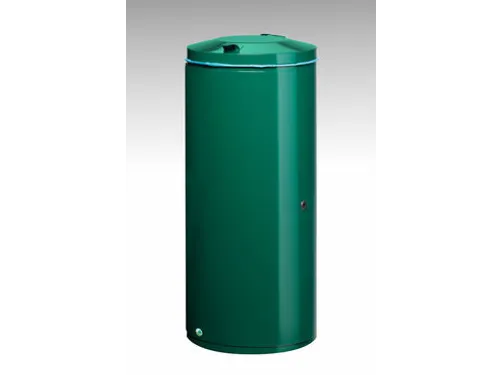 afvalbak,80l,HxBxD 895x390x420mm,romp staal RAL6005