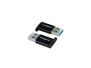 Adapter Integral USB-C naar USB-A 2-pack - 2