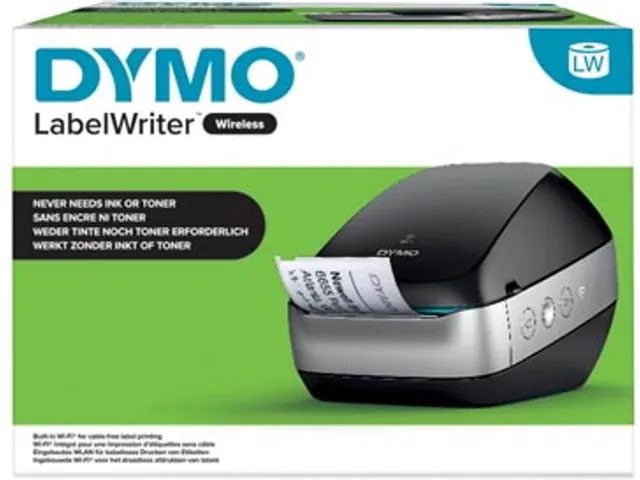 beletteringsysteem LabelWriter Wireless, zwart