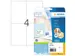 HERMA 8630 Premium etiketten A4 105x148mm Wit 40 stuks
